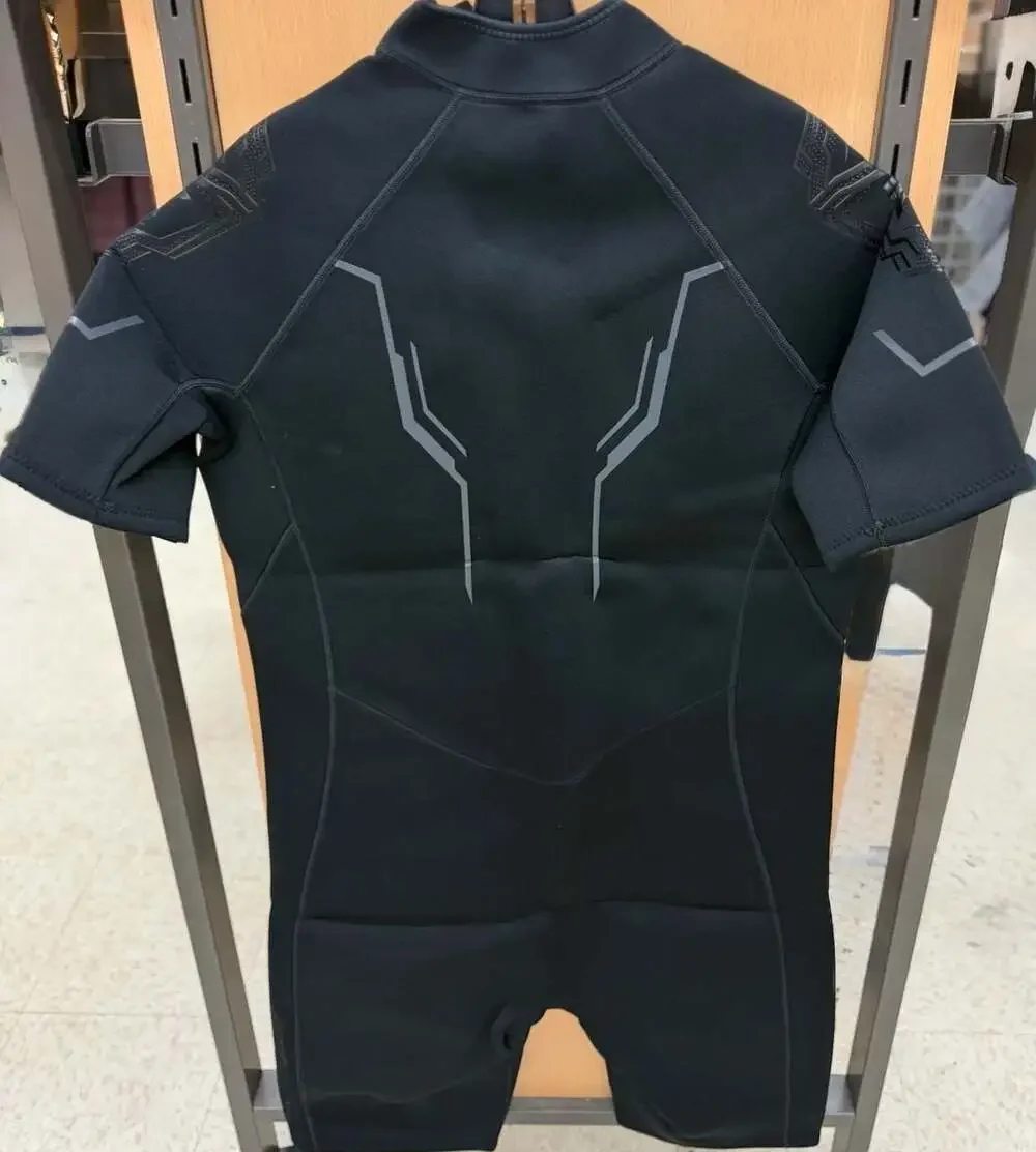 Xuker Shorty Wetsuit Black Front Zip